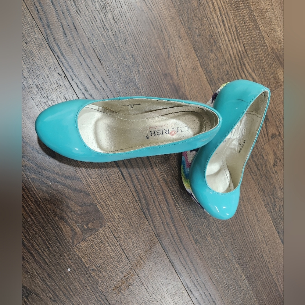 Wedges  turquoise